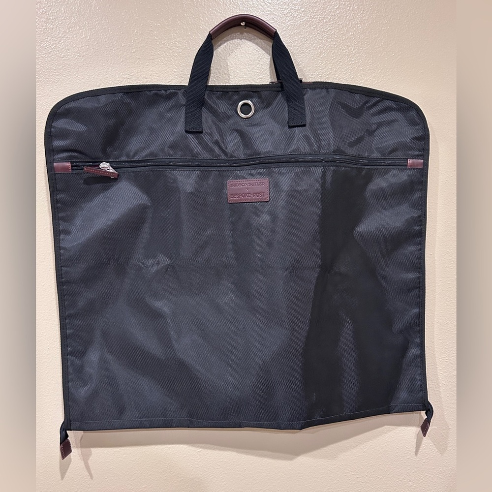 NWOT Hudson Sutler x Bespoke Post Garment Bag Foldable Travel in Black Red NEW